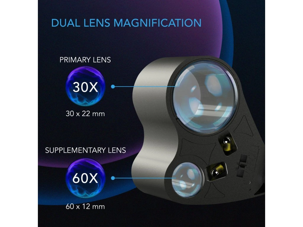 AC Infinity LED povećalo 30x-60x - Slika 3